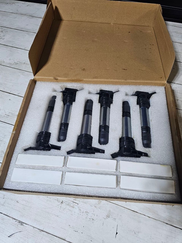 UF594 Ignition Coil Pack & Iridium Spark Plugs for Volvo