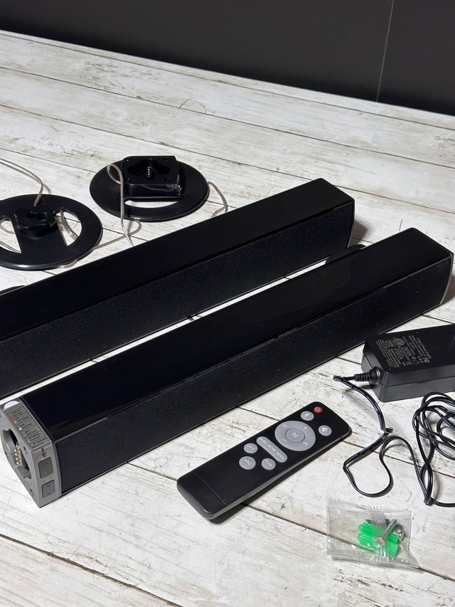 Assistrust Sound Bar, 80W with Bluetooth/ARC/Opt/AUX
