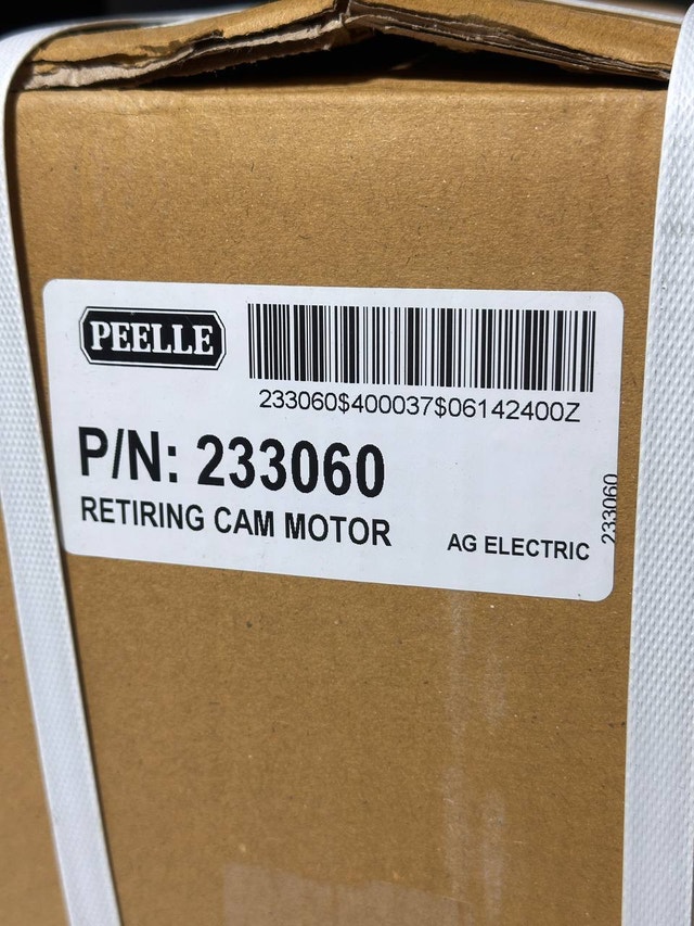 PEELLE Elevator Door Motor 220V NEMA 4X CAM MOTOR 233060