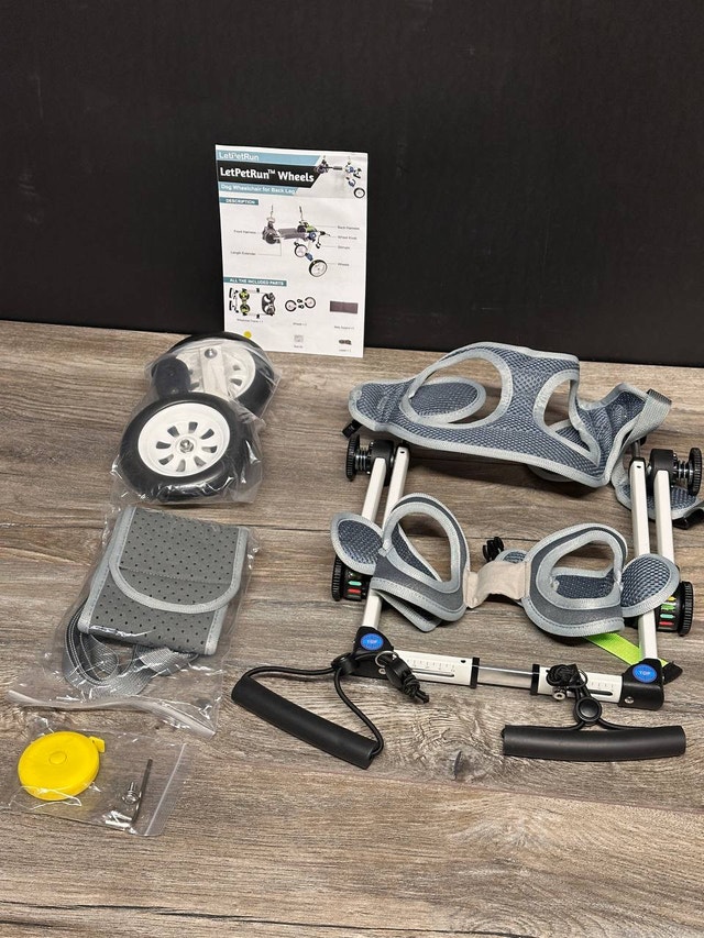 LetPetRun Adjustable Dog Wheelchair for Back Legs Support - photo 2