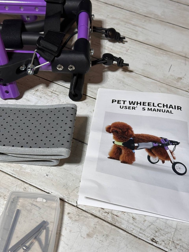 HeoBam Dog Wheelchair - Small Dog Adjustable