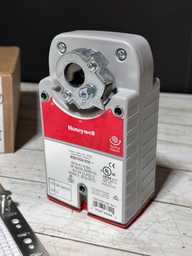 Honeywell MS8105A1030 Spring Return Actuator Damper Motor