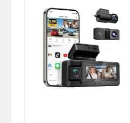 Red Tiger 2.5k 3 Camera Dashcam