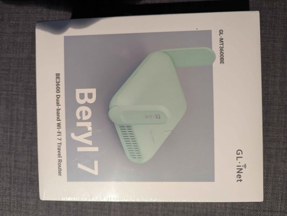 GL-MT3600BE (Wifi 7) Portable Travel Router - Sealed - photo 2
