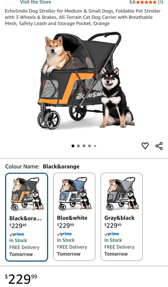 Pet Stroller - New