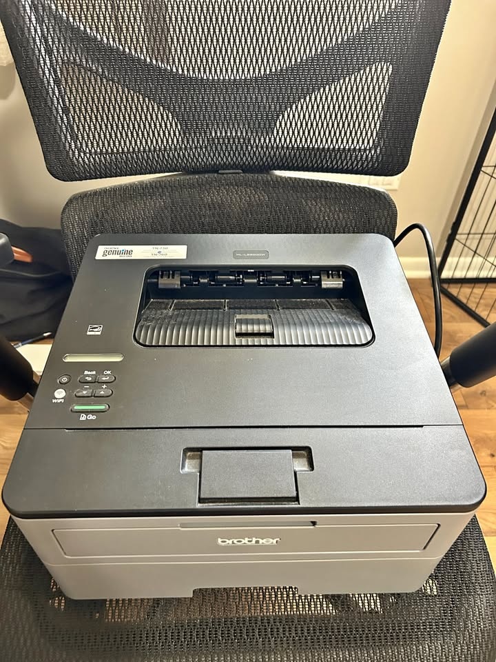 Brother Laser Printer w/ Bonus XL Cartridge (Like New)