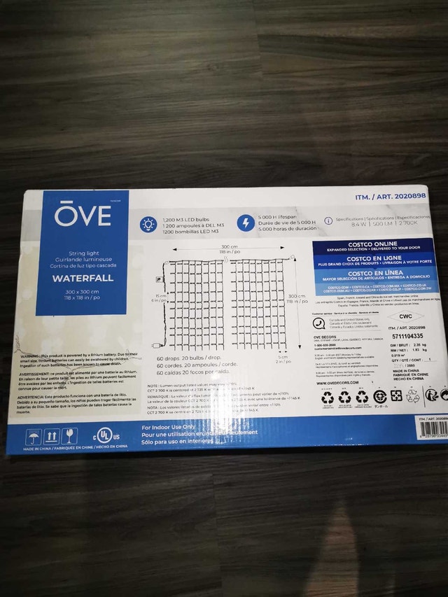 Ove Waterfall String Light - 1200 LEDs - photo 4