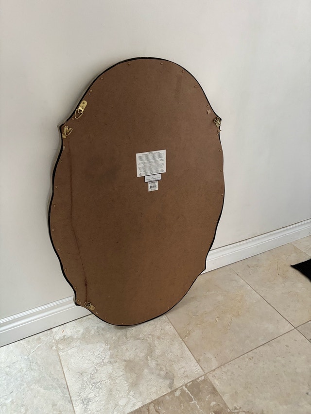 Oval Wall Mirror - 27in x 40in - photo 4