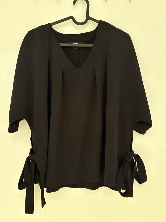 Vero Moda Black Blouse with Side Ties
