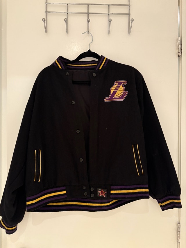 Reversible NBA Lakers Varsity Jacket (Unisex)