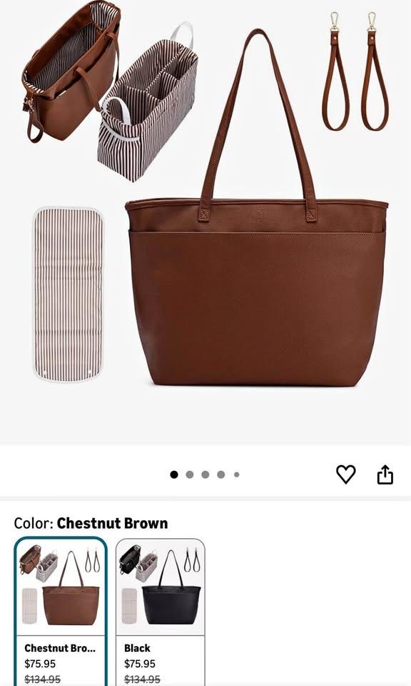 (New) Parker Baby Willow Tote Bag