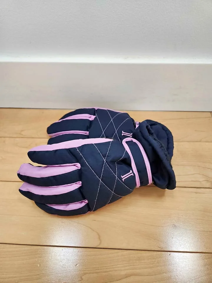 3M Thinsulate Blue & Purple Kids Winter Gloves - Size L/XL thumbnail