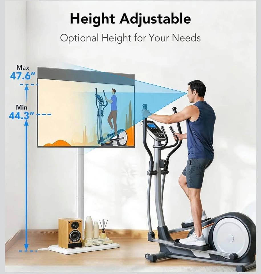 New Floor TV Stand with Mount for 26"-55" (White) - photo 4