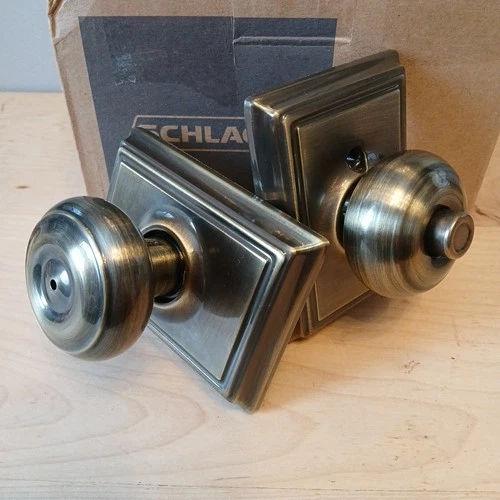 Schlage F40 GEO 609 ADD Addison Georgian Privacy Door Knob Set - photo 2
