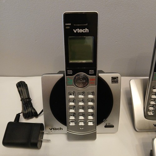 VTech CS6919-4 DECT 6.0 Cordless Phone - Silver, Black - photo 2