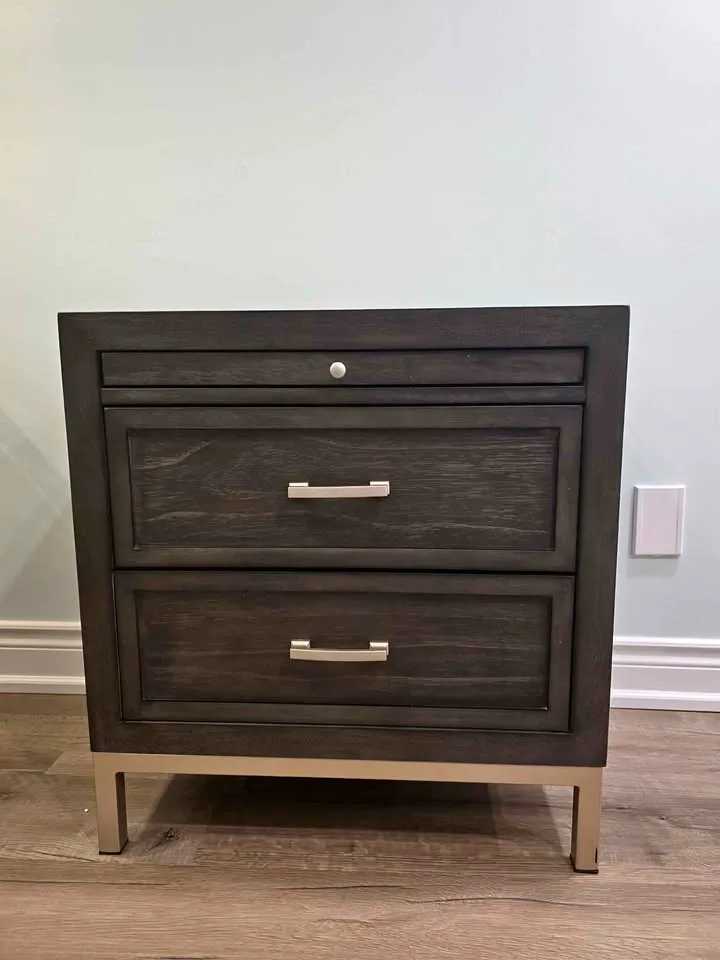 Mercury Row Briner Nightstand - New (Minor Damage) thumbnail