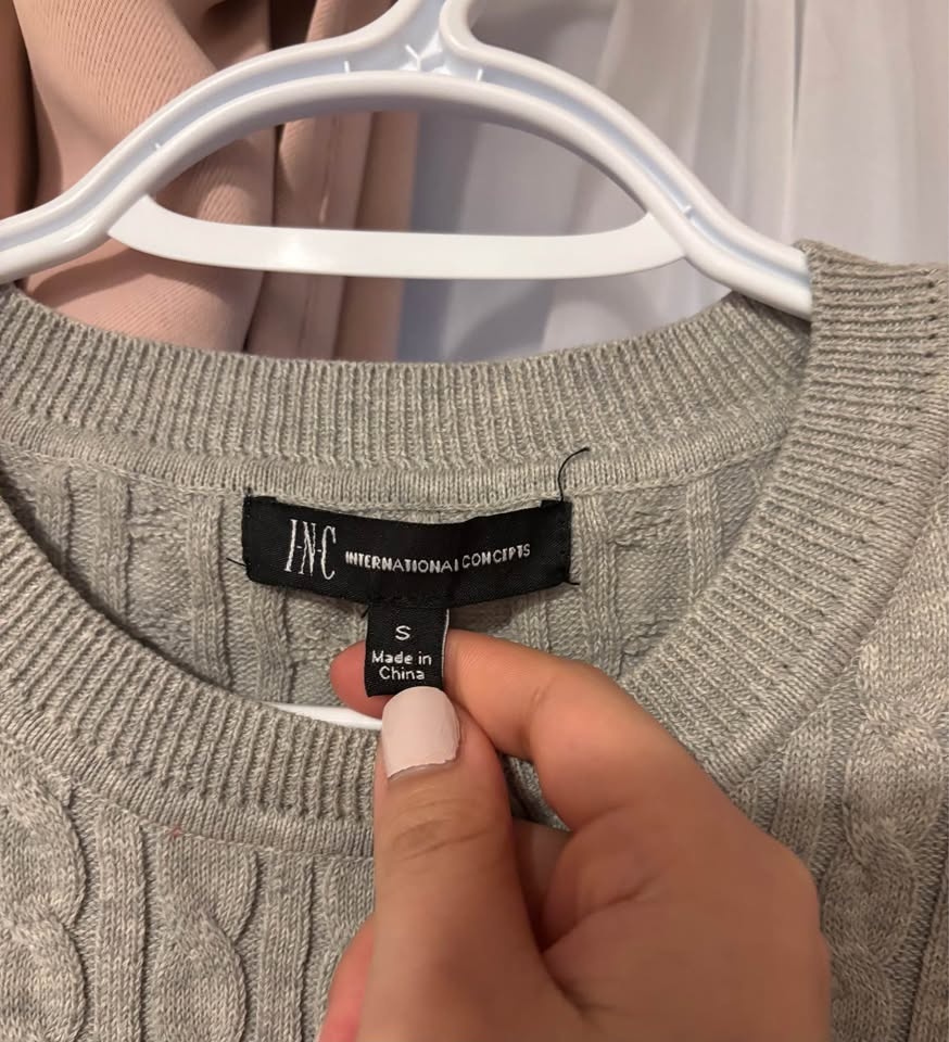 INC International Concepts Cable Knit Sweater - photo 2