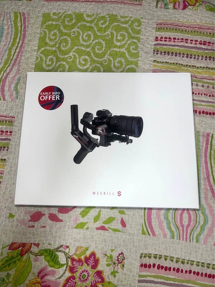 Zhiyun Weebill S 3-Axis Gimbal – Like New – With Box $210 OBO