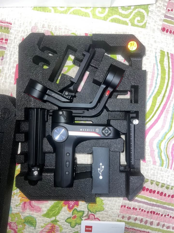 Zhiyun Weebill S 3-Axis Gimbal – Like New – With Box $210 OBO - photo 2