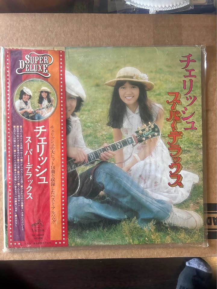 Japanese Vinyl LP - Cherish - Super Deluxe - Japan Pressing w/ O