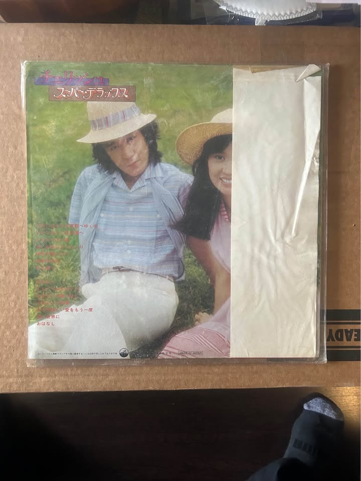 Japanese Vinyl LP - Cherish - Super Deluxe - Japan Pressing w/ O - photo 2