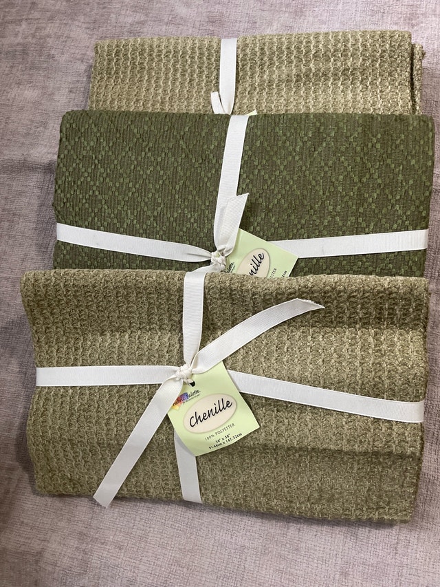 Chenille Palette Cloths