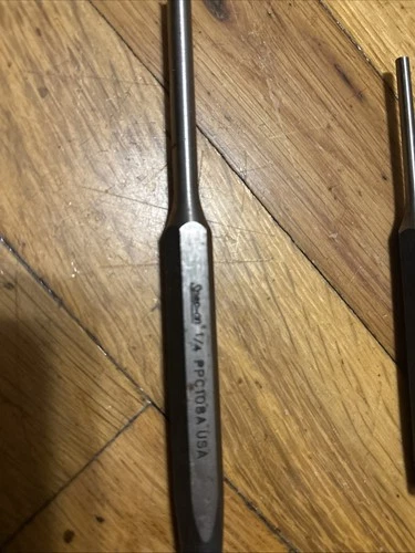 Snap-on USA Punch & Chisel Set – Incomplete – Vintage Mechanic T - photo 3