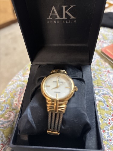 Anne Klein Gold-Tone Women's Analog Watch