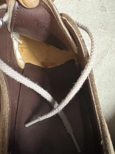 Dexter Men's Dark Beige Suede Lace-Up Casual Shoes - Size 9 - photo 2