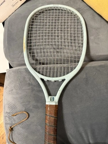 Wilson T2000 Vintage Metal Tennis Racket w/ Leather Grip