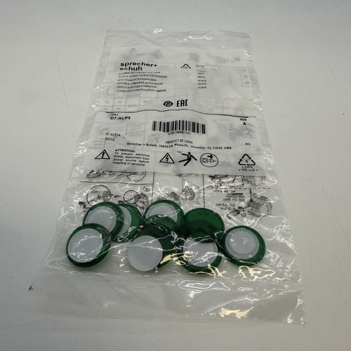 Sprecher + Schuh D7-ALF3 Illuminated Push Button Caps Green 30 P - photo 2