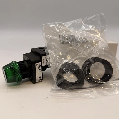 Allen-Bradley 800H-QRH2G 30mm Green Pilot Light 12-130V AC/DC LE - photo 3