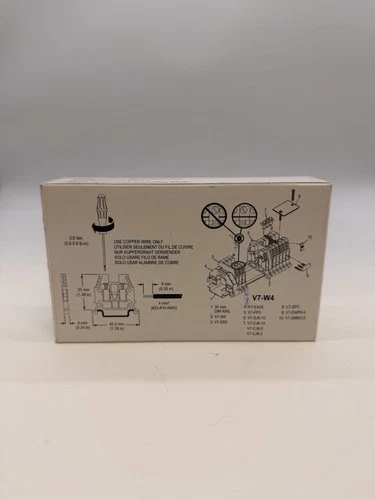 NEW 50 Pcs Sprecher + Schuh Terminal Block V7-WG4 - photo 2