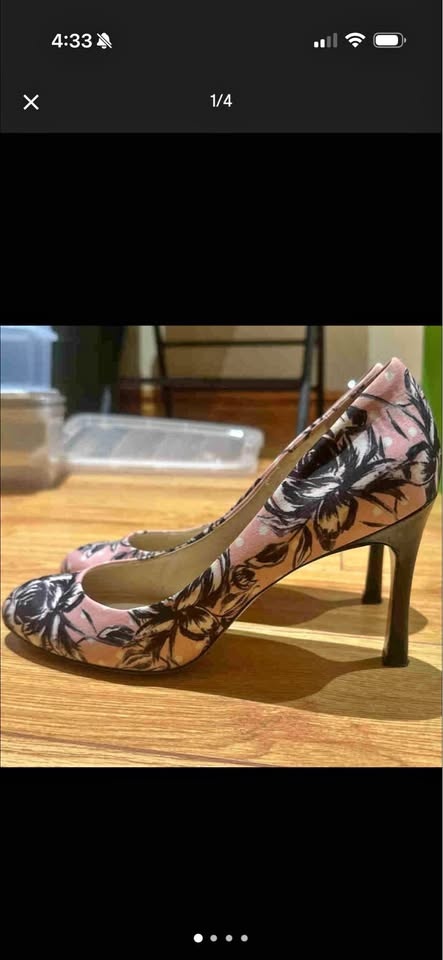 Floral High heels