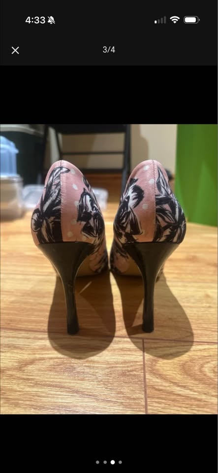 Floral High heels - photo 3