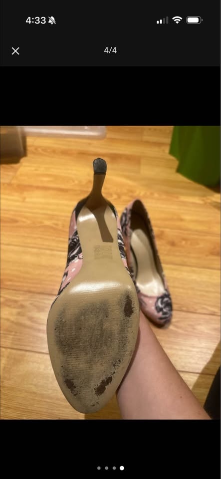 Floral High heels - photo 4