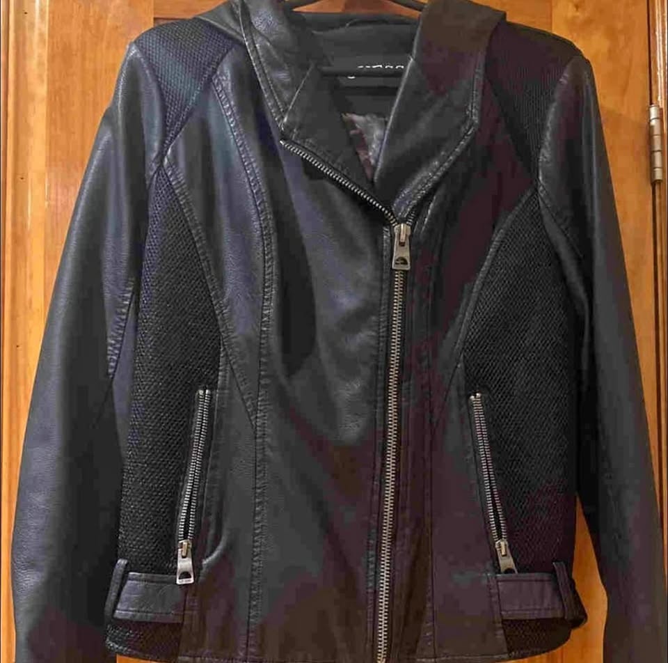 Guess Faux Leather Jacket