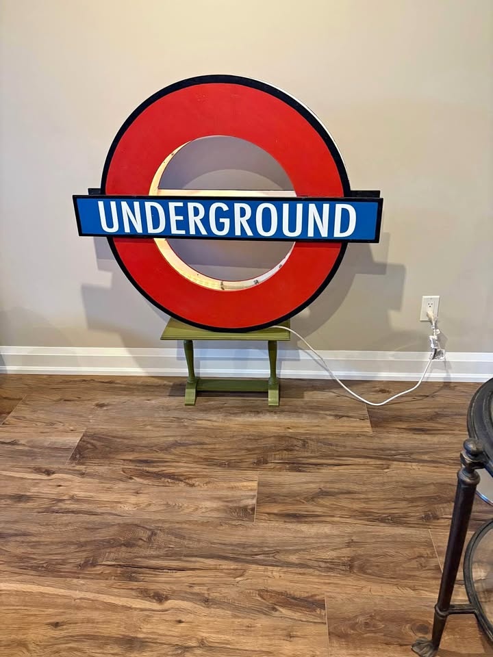 Custom London Underground LED Sign