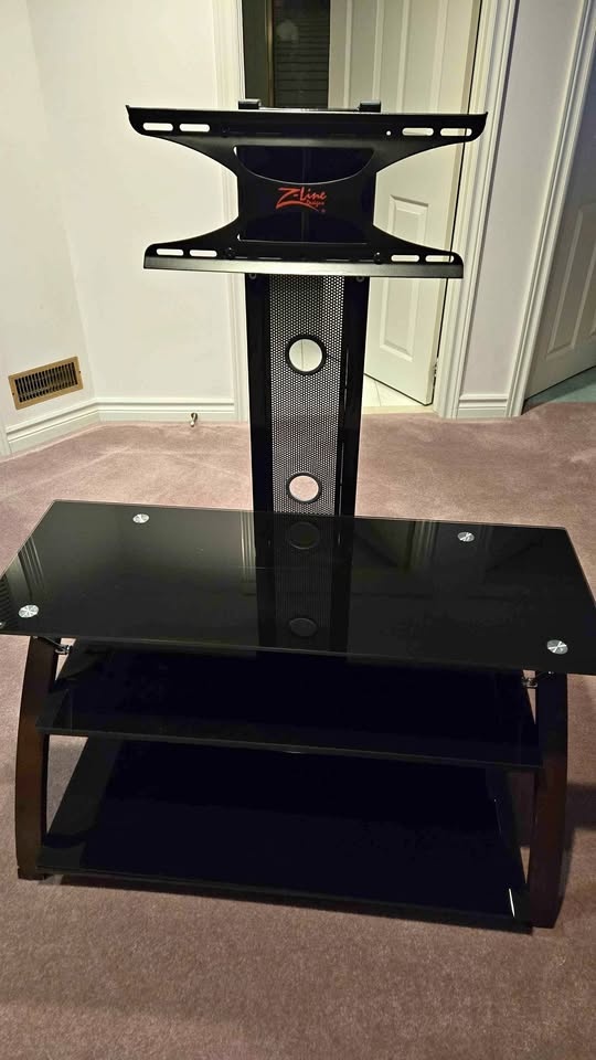 Z-Line Heavy Duty TV Table With Mount
