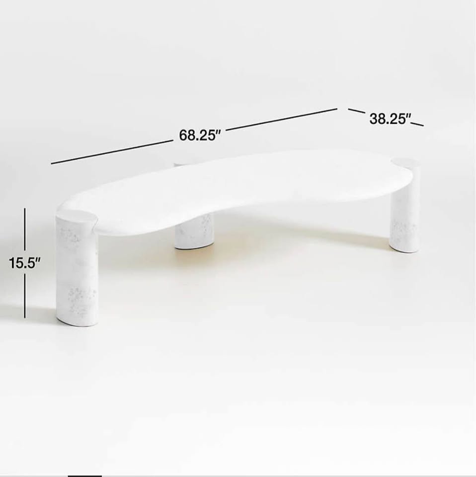 Athena Calderone Sassolino Coffee Table – Luxury Designer Piece - photo 3