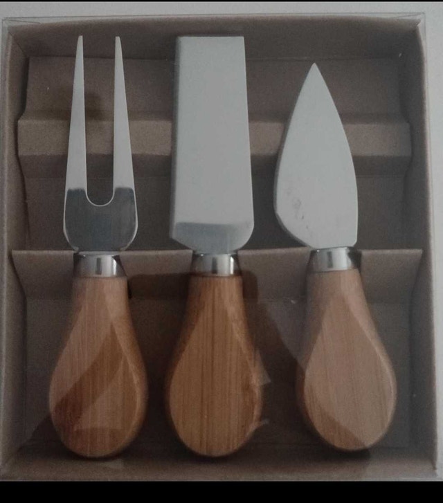 Bamboo Cheese Serving Set