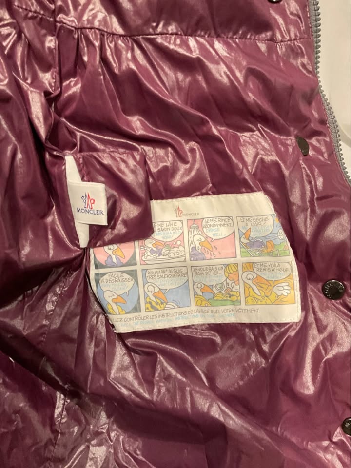 Moncler Puffer Coat Jacket Womens Jura Long Coat Size 2 - photo 5