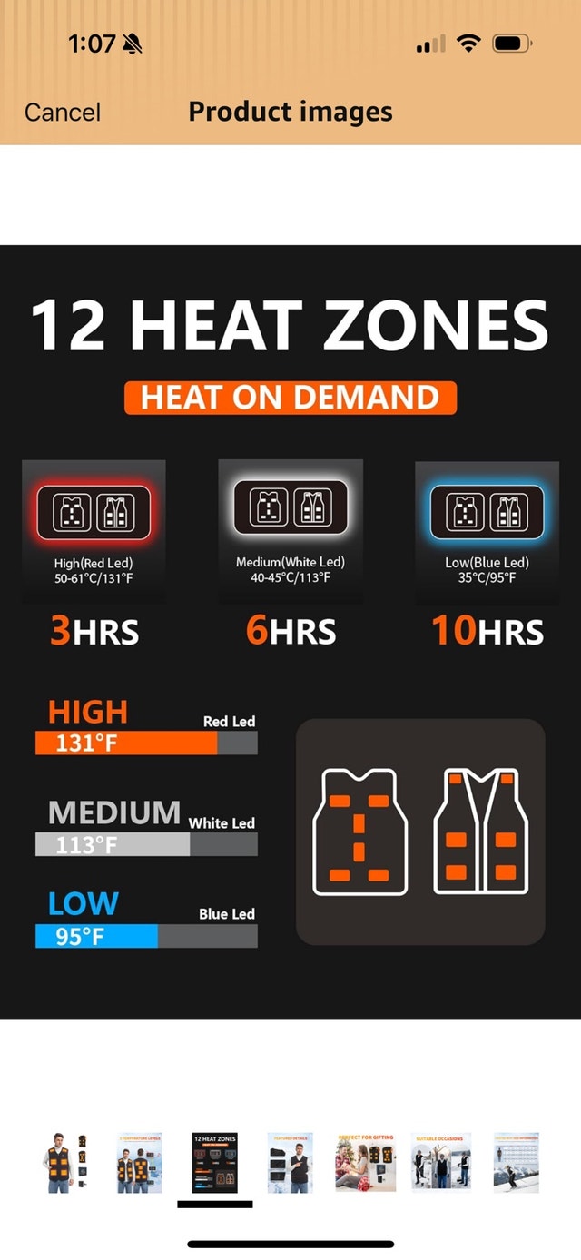 Rrtizan Heated Vest - L - photo 3