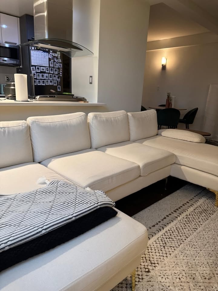 U-Shaped Couch | 3 - Piece Upholstered Sectional - photo 2