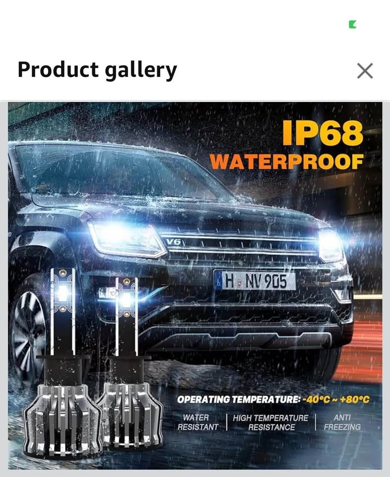 H1, H4, H11 9003 HB2 LED Headlight Bulbs - photo 2