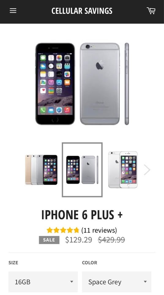 iPhone 6 Plus 16GB - photo 2