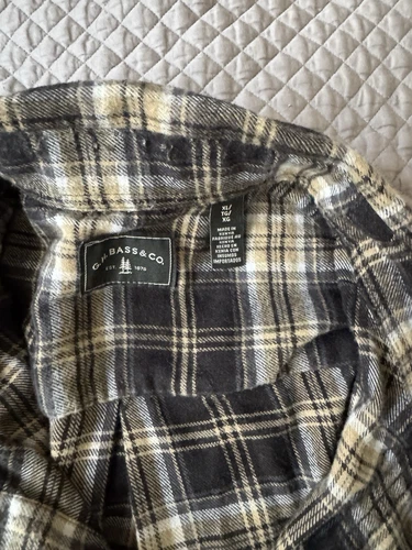 Checkered Shirt Bass Co Size XL - photo 3