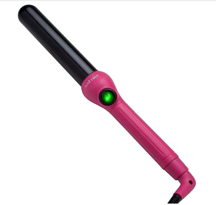 Jose Eber Curling Iron, 25mm, Pink, Dual Voltage