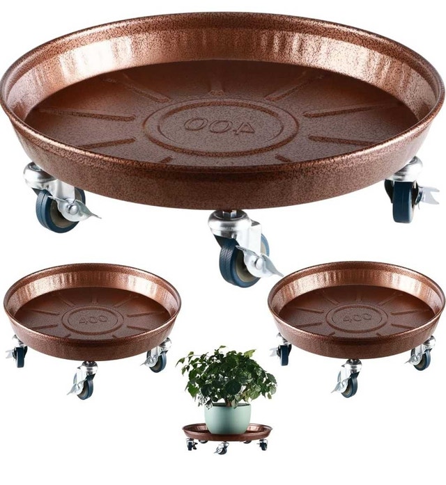 Heavy Duty Flowerpot Tray - 3 Pcs