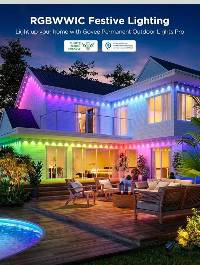 Govee Permanent Outdoor Lights Pro, 100ft - photo 4